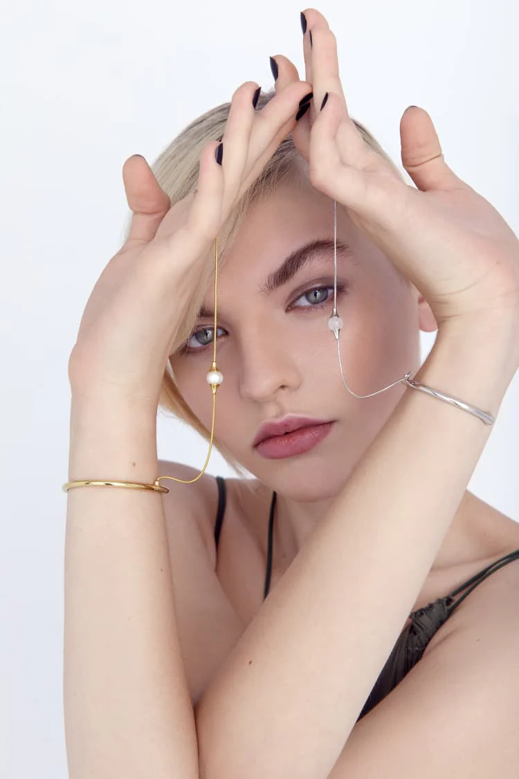 Gold Hand Bracelet Chain - Image 6