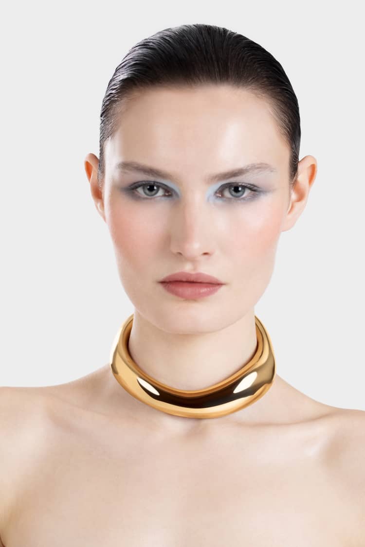 Bold Choker in Gold - Image 3