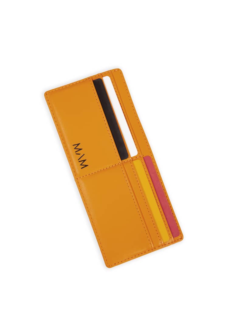 Crossbody wallet in orange - Image 4