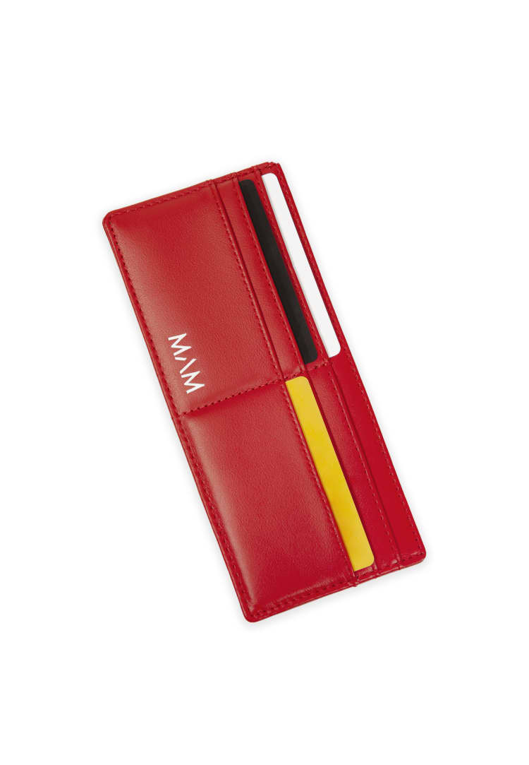 Crossbody wallet in red - Image 4