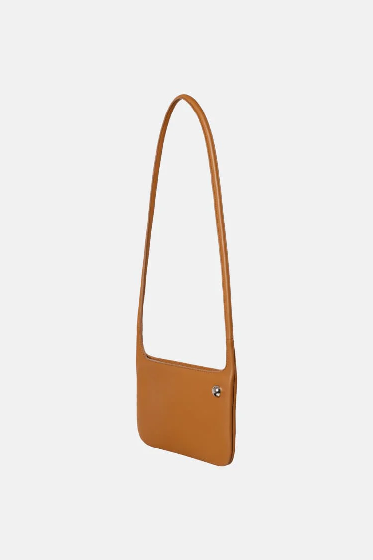 LOCK bag | brown clutch bag - Image 3