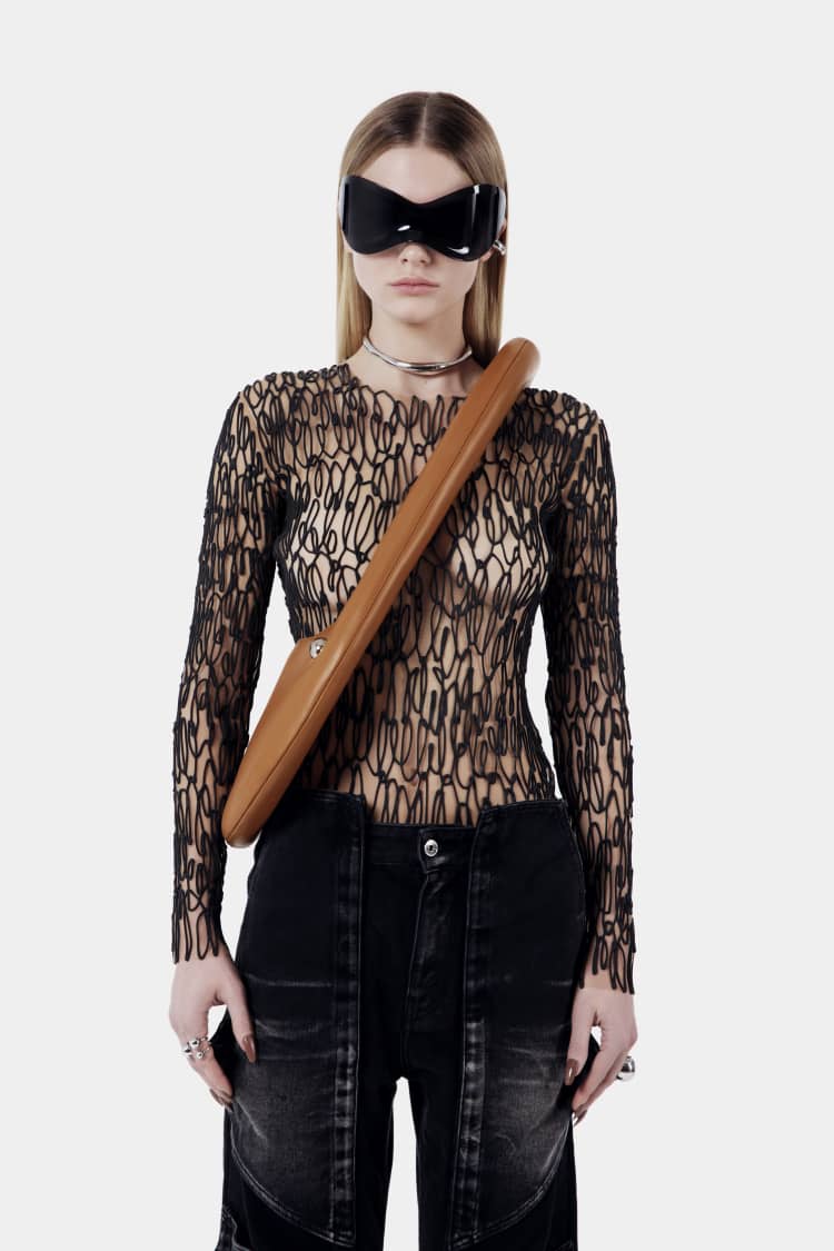 LOCK bag | brown shoulder bag - Image 6