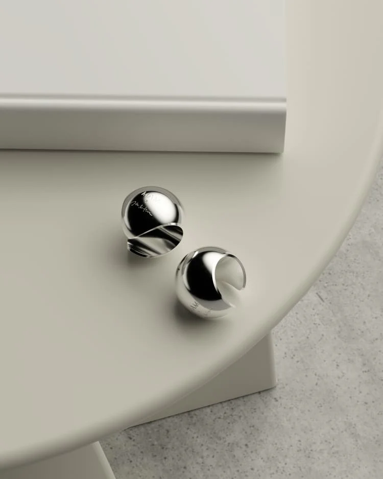 Silver Dome Ring - Image 4