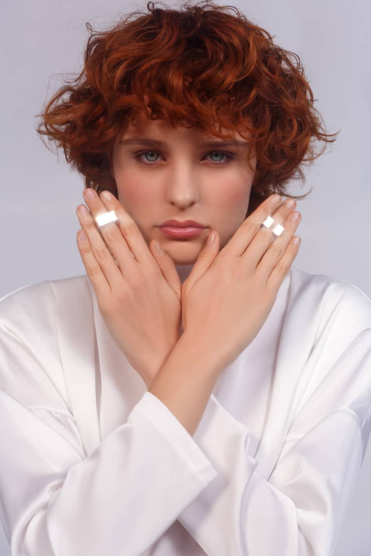 Silver Square Ring - Image 3